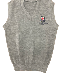 St Stithians Sleeveless Grey Matric Jersey