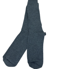 Plain Grey Anklet Socks