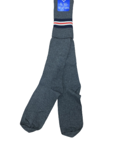 St Stithians Long Grey/Cols Socks