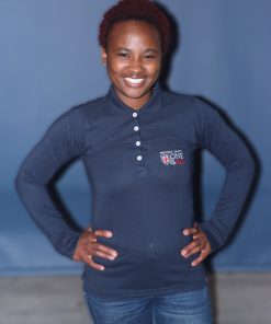 Proudly Saints Long Sleeve Ladies Golfer