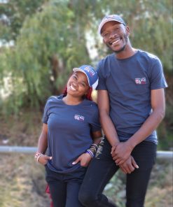 Proudly Saints Ladies Navy T-Shirt