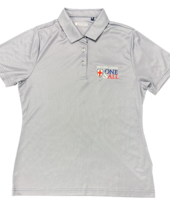 Ladies Ahead Oxford Short Sleeve Golf Shirt